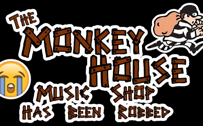 Robbery at The Monkey House Music Shop