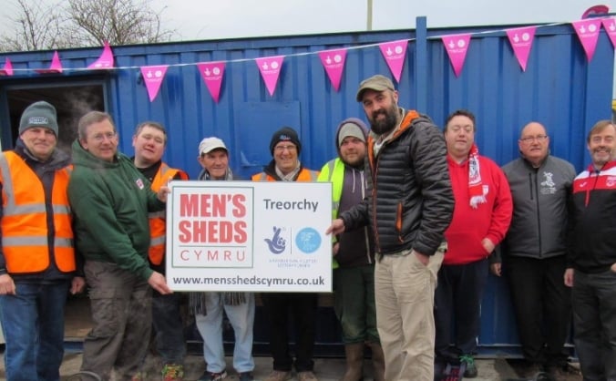 Mens shed treorchy caemawr allotment