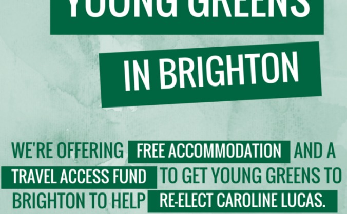 Young Greens Action Day in Brighton