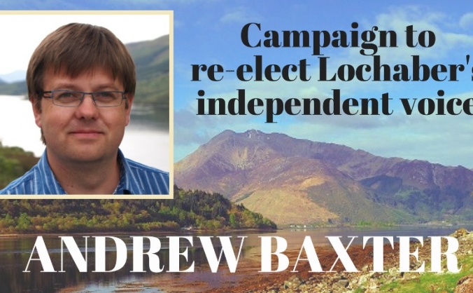 Keep a strong local voice re-elect Andrew Baxter
