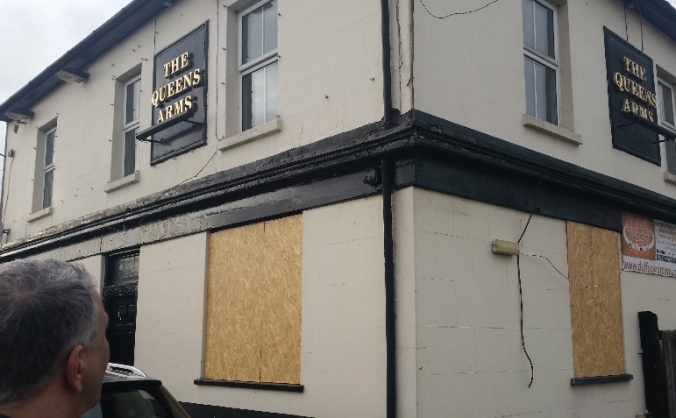 The Queens Arms Alcohol free pub for the homeless