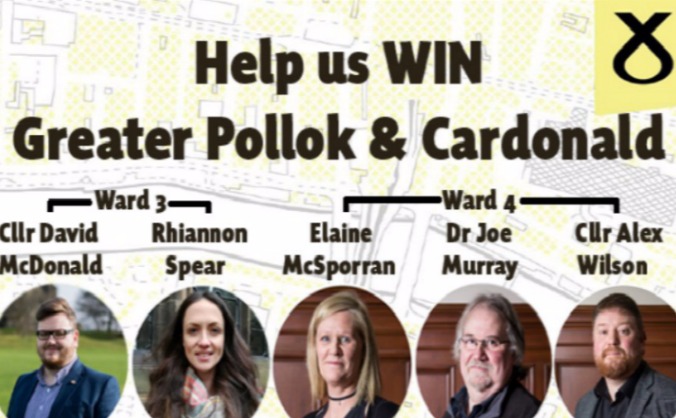 Help the SNP win in Greater Pollok & Cardonald
