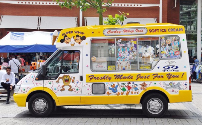 Gift Free Ice Creams from Mosque Ice Cream Van!