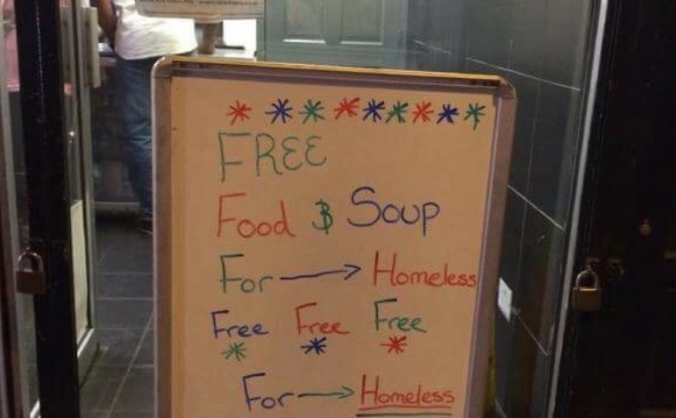 Helping homeless