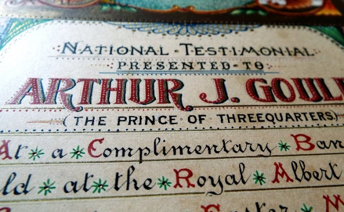 Blue Plaque for Arthur Joseph 'Monkey' Gould