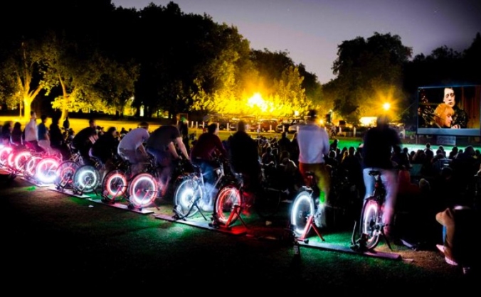 Pedal-Powered Cinema for Frome