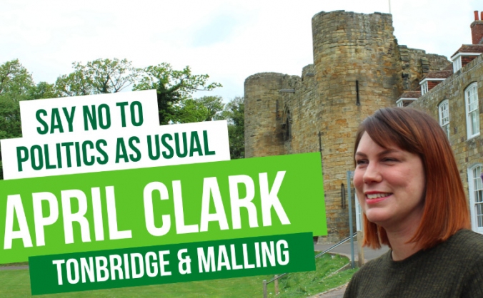 Help April stand for Greens in Tonbridge & Malling