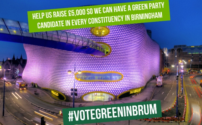 Birmingham Green Party election fundraiser