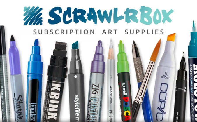 The Art Supplies Subscription Box