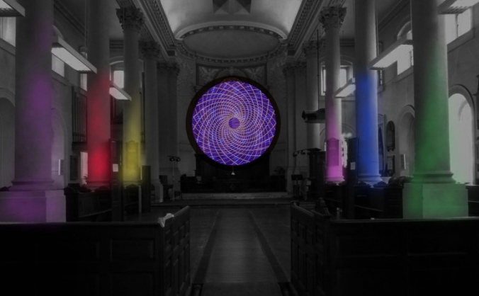 The Code - Masters AV Art Installation
