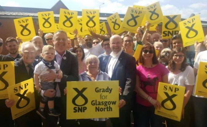 Re-elect Patrick Grady for Glasgow North