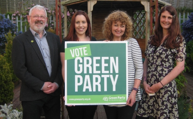 Fundraising for Wirral Green Party candidates