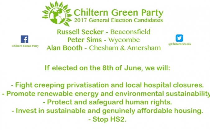 Chiltern Green Party General Election 2017 Fund