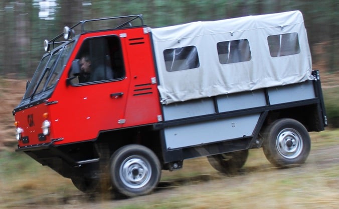 OX - the world's first 'flat-pack' truck
