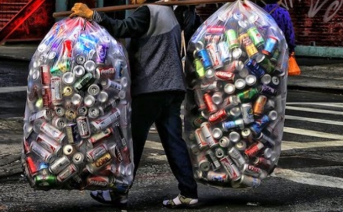 Big f*cking bag of cans with the lads