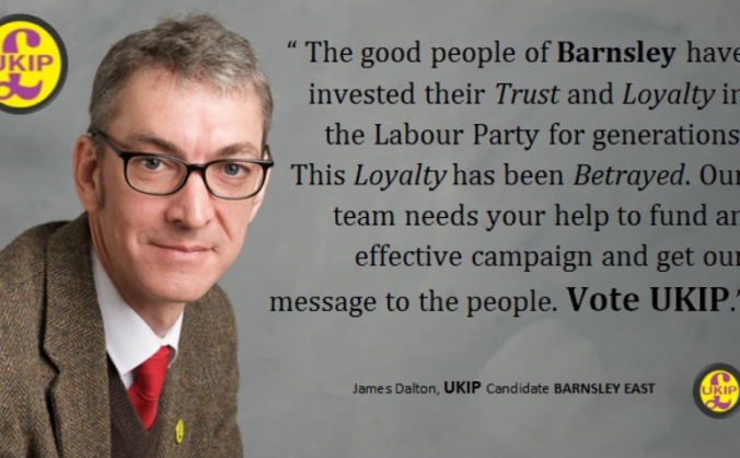 BARNSLEY First - Vote James Dalton UKIP