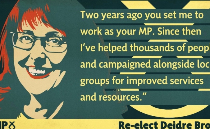 Re-elect Deidre Brock to Edinburgh North and Leith