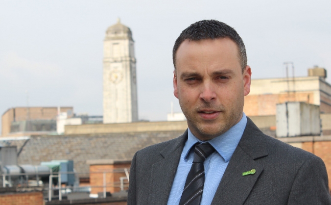 Simon Hall - Luton North Green Party Candidate