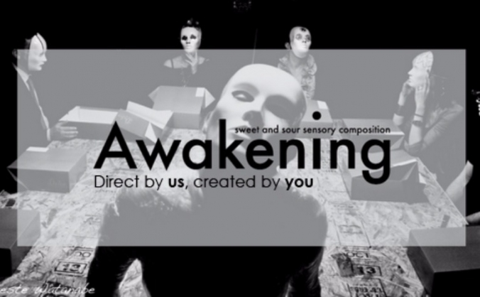 Awakening, sweet and sour sensory composition