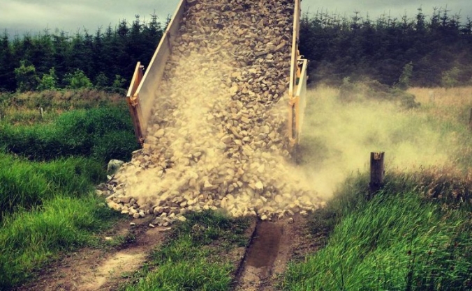 Weather proofing DHFarm bike park