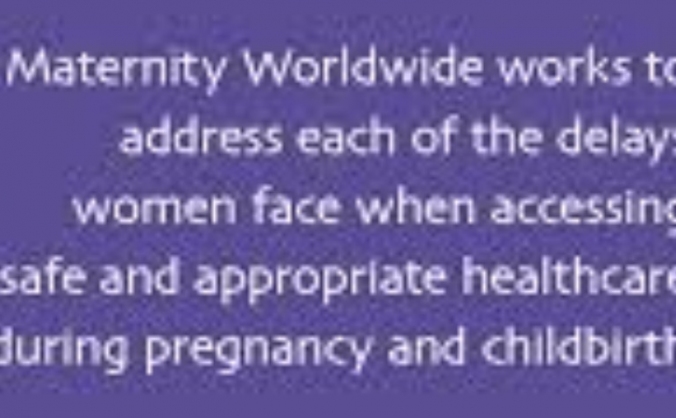 Sponsored Run for Maternity Worldwide!