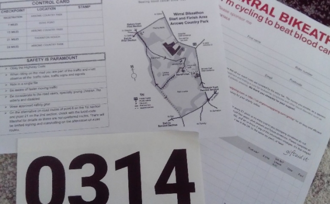 Wirral bikeathon