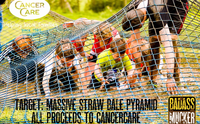 Giant Straw Pyramid for Kids & CancerCare