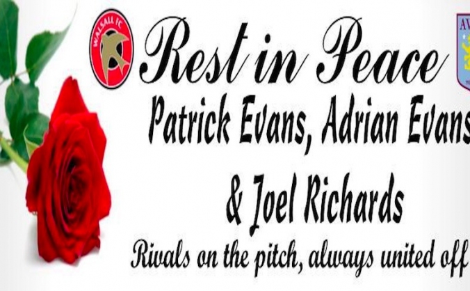 Fan Tribute Banner for Walsall Friendly