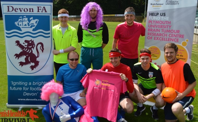 Devon FA supporting Brain Tumour Research Charity