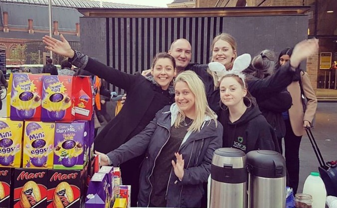 Todos Together UK distribution van