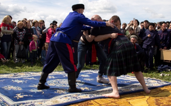 Scottish and Don Cossack Cultural Exchange