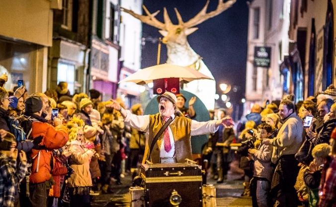 Kirkby Stephen Lantern for Winter Droving