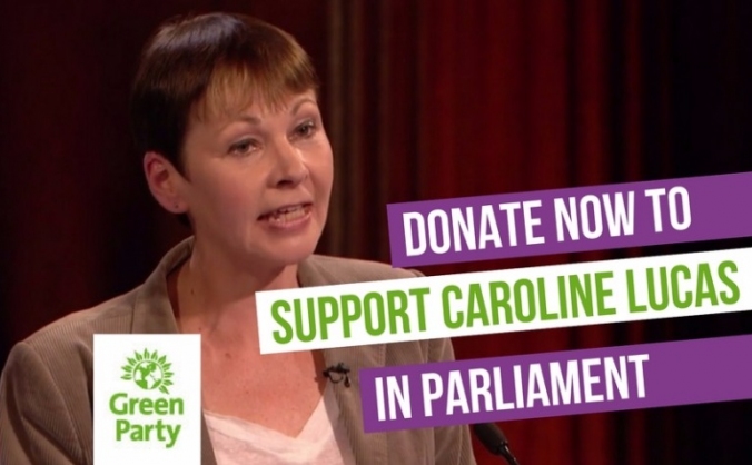 Help support Caroline Lucas in Parliament