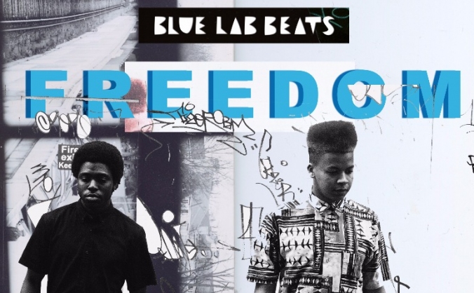 Blue Lab Beats Freedom EP on vinyl