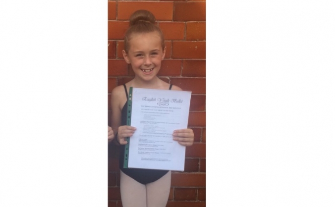 Ella's English Youth Ballet Experience