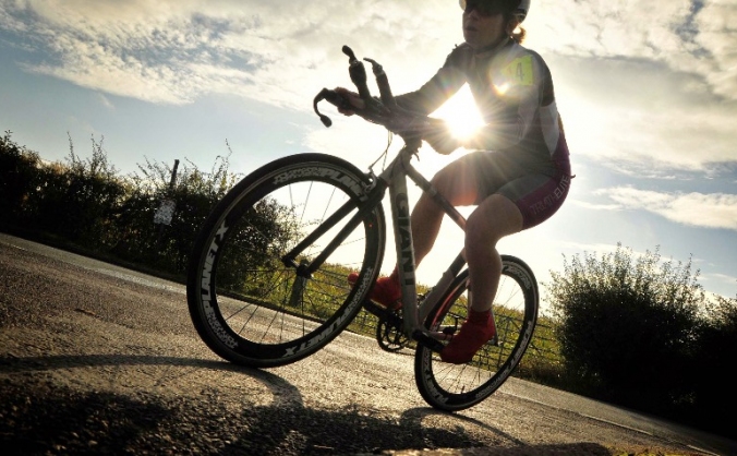 Help Kristy Howells race on the track