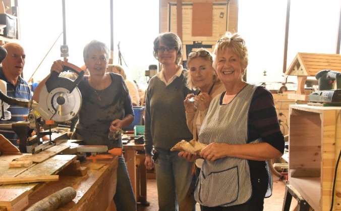 Age UK Cheshire's Women in Sheds