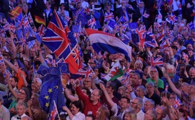 BBC Last Night Proms 2017 - Flags