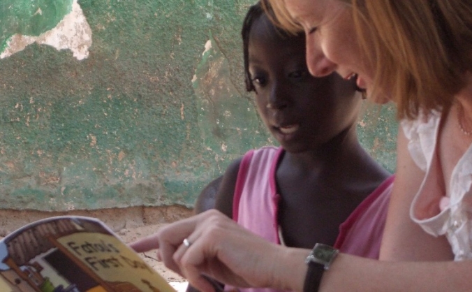 Baobab Reading Scheme help Gambian children read