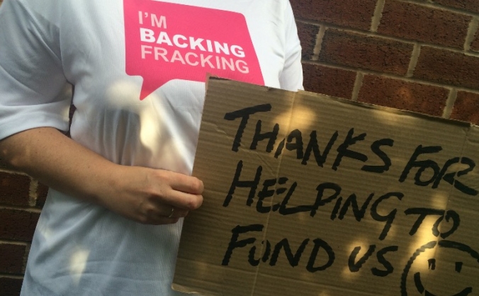 BackingFracking launch