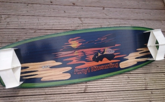 Twin Tip Kitesurfing Hydrofoil Dream