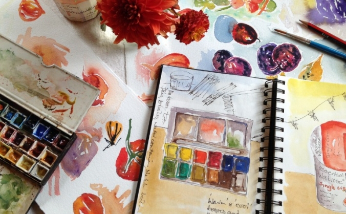 Maggie's Pop-Up Sketchbook Workshops
