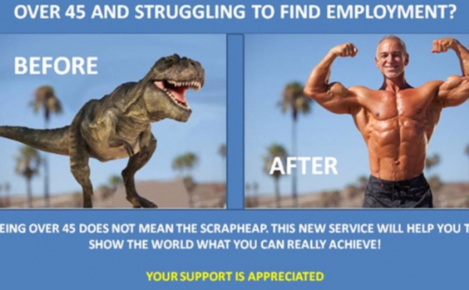 Employment help for over 45's