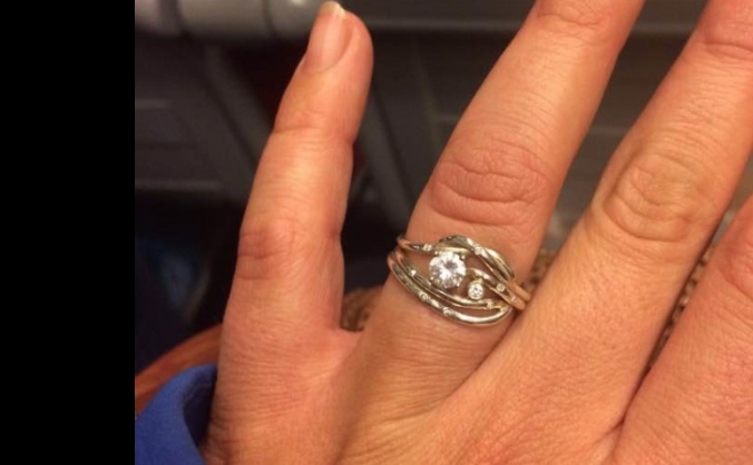 Lusea's engagement ring