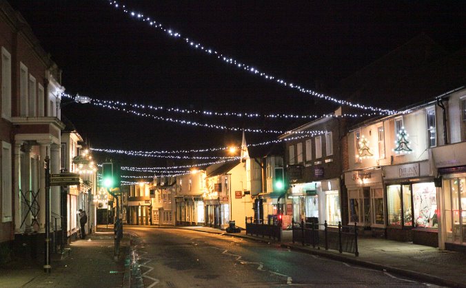 Great Dunmow Christmas Lights 2015