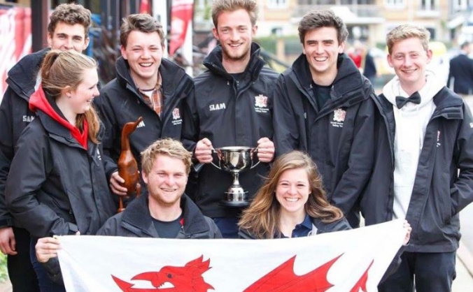 Cardiff University team Student Yachting World Cup