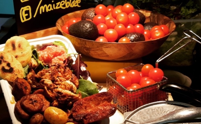 The Maize Blaze Colombian Cafe Project