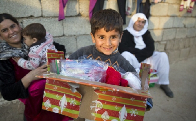Shoeboxes for Syria