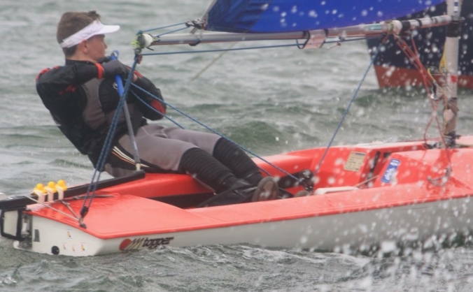 Promising young laser sailer