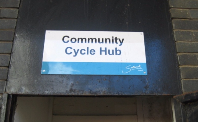 Help save Sceaux Gardens Community Cycle Hub